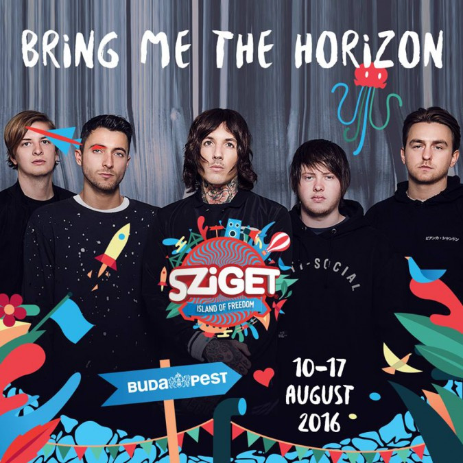 Bring Me the Horizon a 2016-os Sziget Fesztiválon!