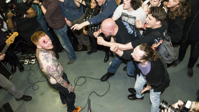 Frank Carter, Live @ Sang Bleu, London (Photo by Will Ireland / Metal Hammer Magazine/TeamRock)
