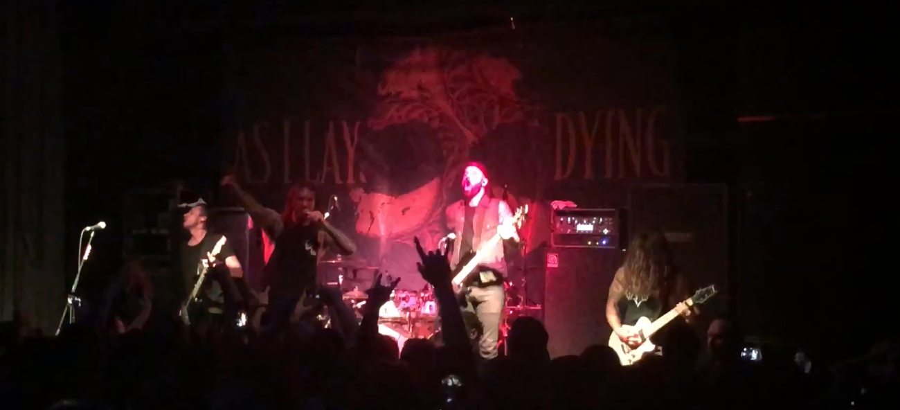 Végignézhető az As I Lay Dying visszatérő koncertje