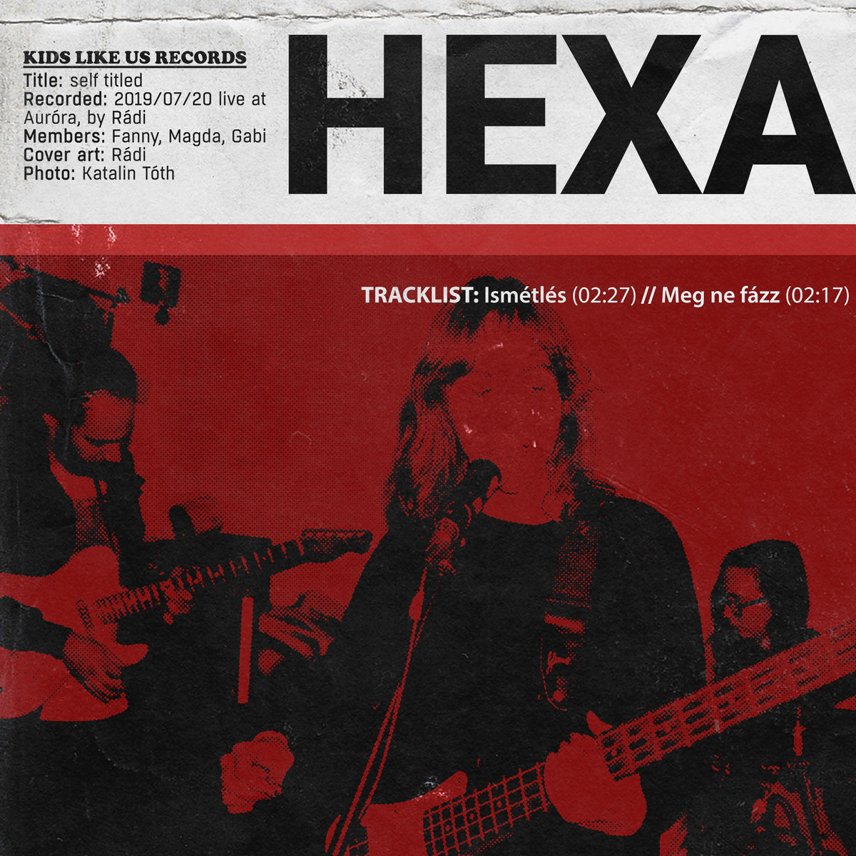 A poszt-punk és az emo keserves ösvényén - Hexa: self titled