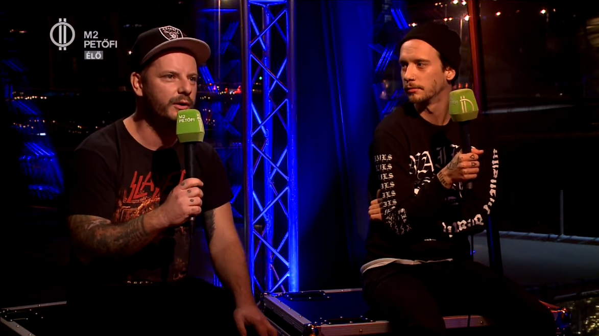 A Petőfi TV-n interjúzott a Lazarvs és a Harmed