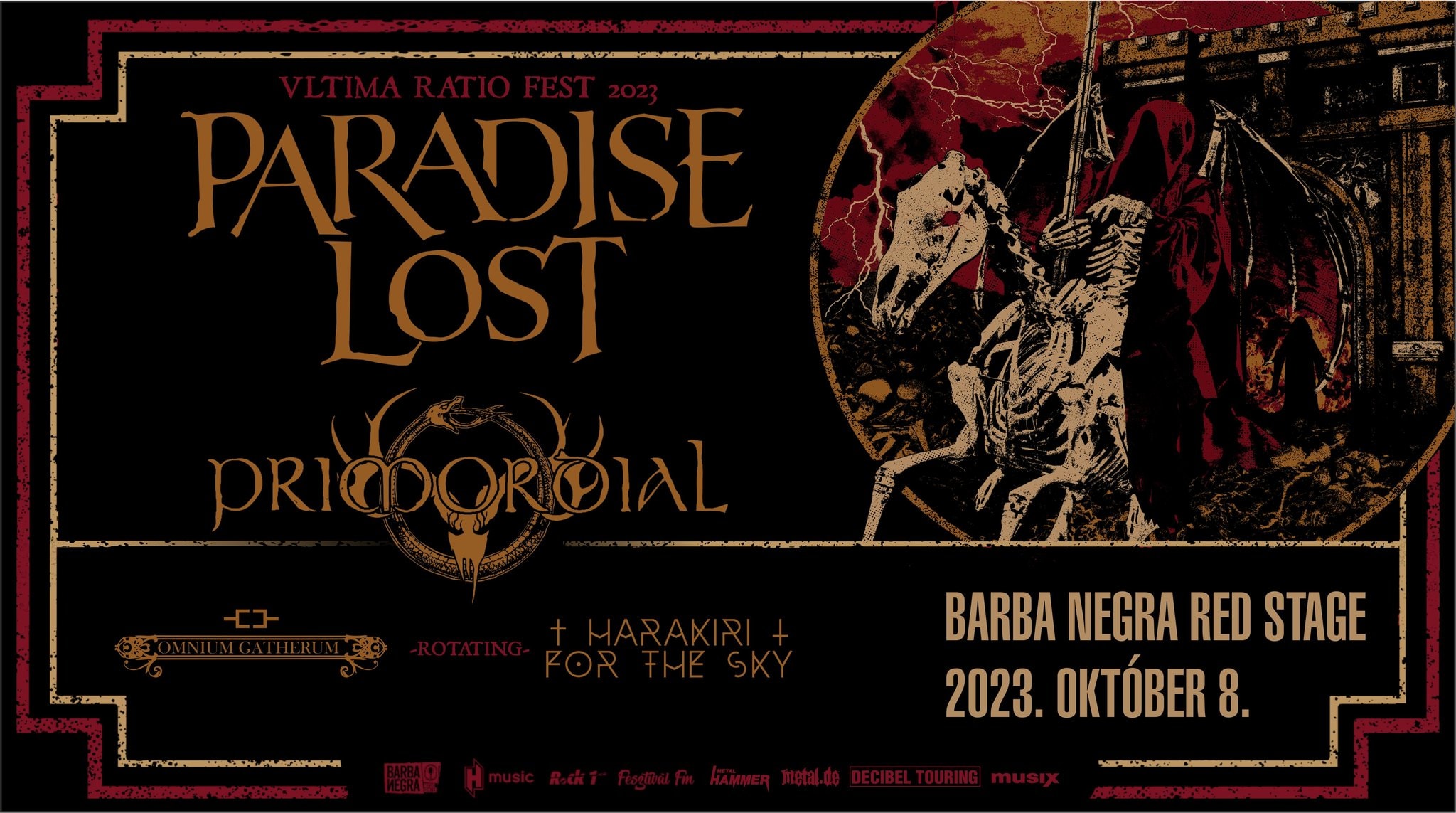 Ősszel Budapestre látogat a Paradise Lost és a Primordial