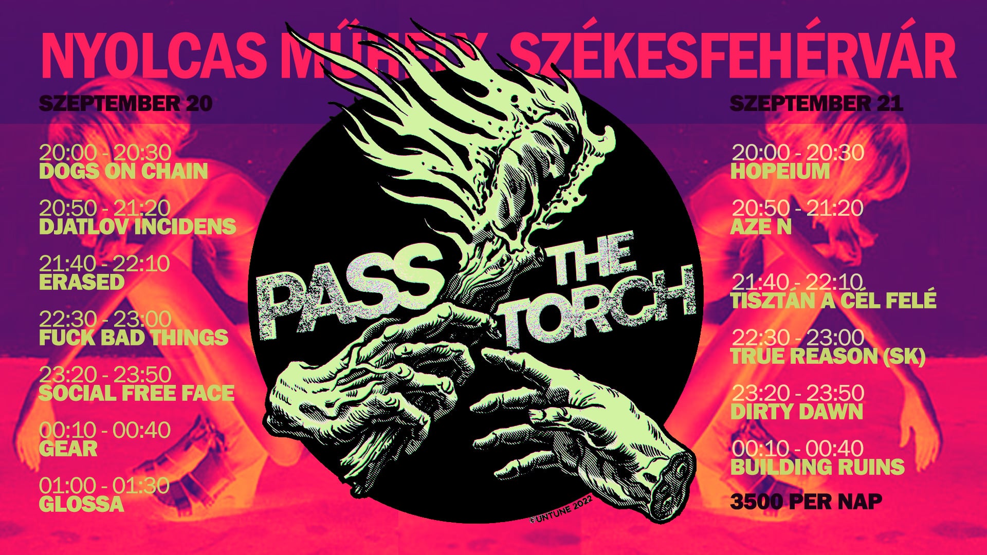 Harmadik alkalommal is elstartol Székesfehérváron a Pass the Torch fesztivál