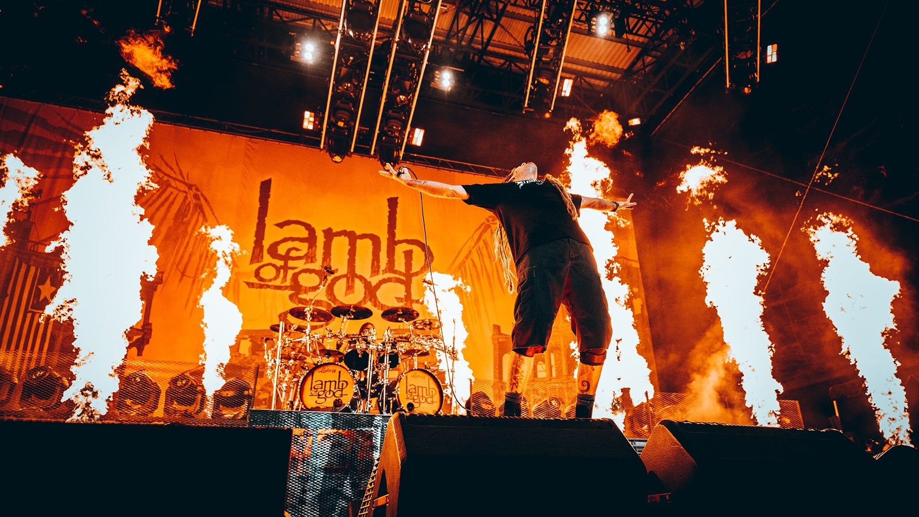 A Chimaira, az In Flames és a Trivium frontemberei énekeltek végig egy Lamb of God-koncertet