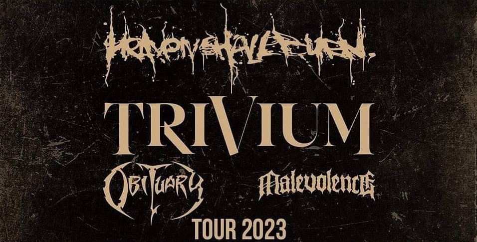 Az Obituary és a Malevolence nyitja a februári Heaven Shall Burn + Trivium bulit